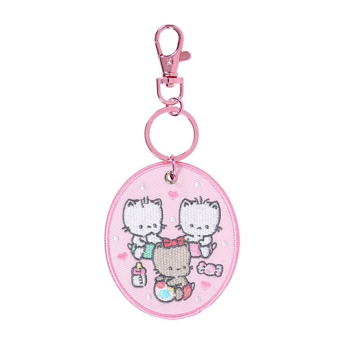 Nya Ni Nyu Nye Nyon Mascot Badge Keychain (Sanrio Character Award Series) Accessory Japan Original