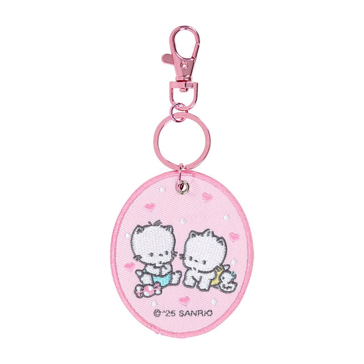 Nya Ni Nyu Nye Nyon Mascot Badge Keychain (Sanrio Character Award Series) Accessory Japan Original