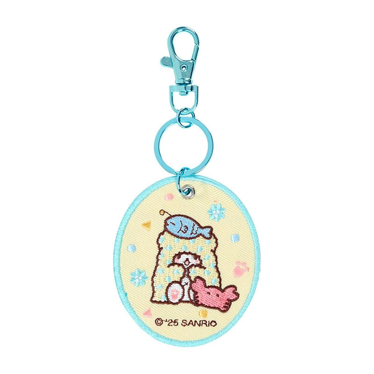 Marumofubiyori Mascot Badge Keychain (Sanrio Character Award Series) Accessory Japan Original