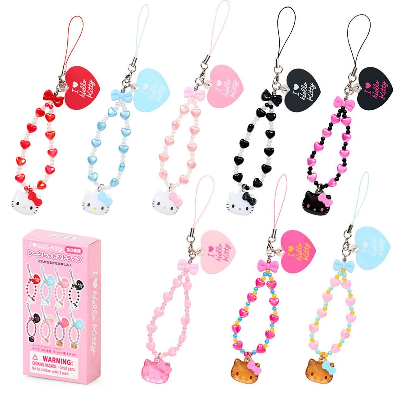 Hello Kitty Blind Box Smartphone Charm (I Love Hello Kitty Series) Accessory Japan Original