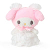 My Melody White Plush Mascot Keychain (Lady My Melody Series) Accessory Japan Original