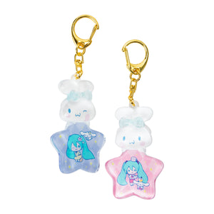 Hatsune Miku x Cinnamoroll Bubble Keychain Blind Bag Accessory Maxlimited Inc
