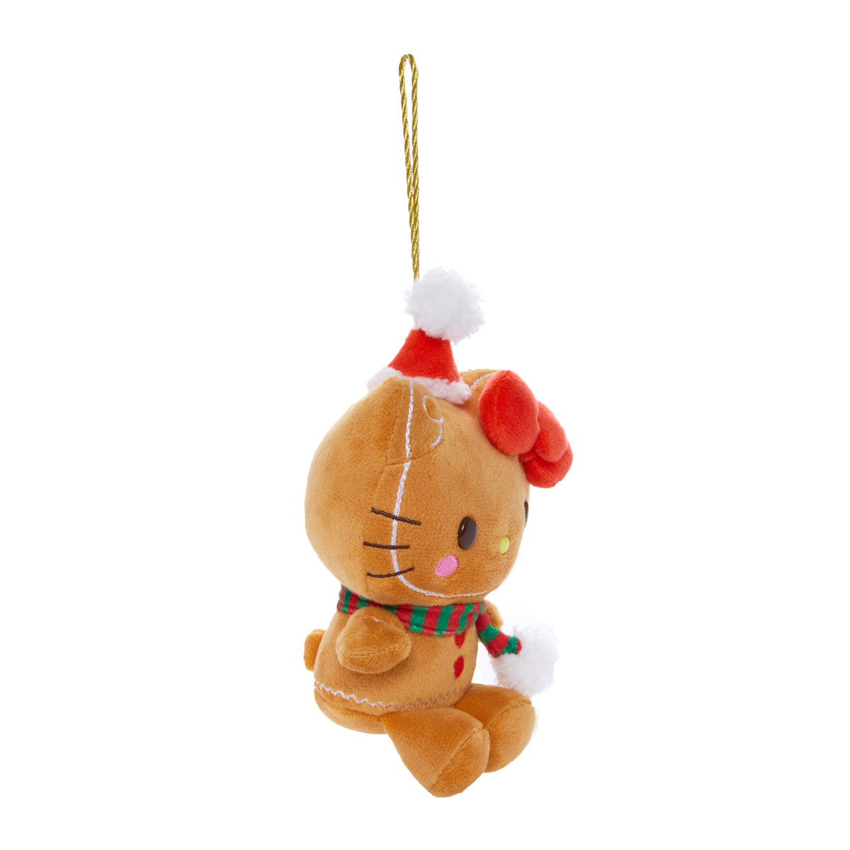 Hello Kitty Plush Ornament (Holiday Gingerbread Friends) Plush NAKAJIMA CORPORATION