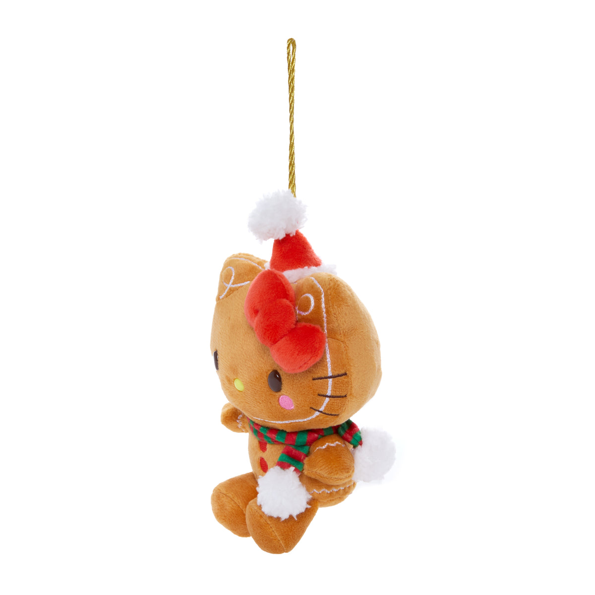 Hello Kitty Plush Ornament (Holiday Gingerbread Friends) Plush NAKAJIMA CORPORATION