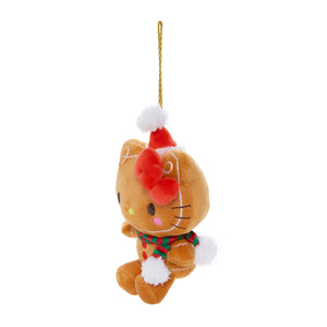 Hello Kitty Plush Ornament (Holiday Gingerbread Friends) Plush NAKAJIMA CORPORATION