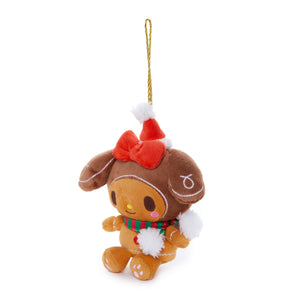 My Melody Plush Ornament (Holiday Gingerbread Friends) Plush NAKAJIMA CORPORATION