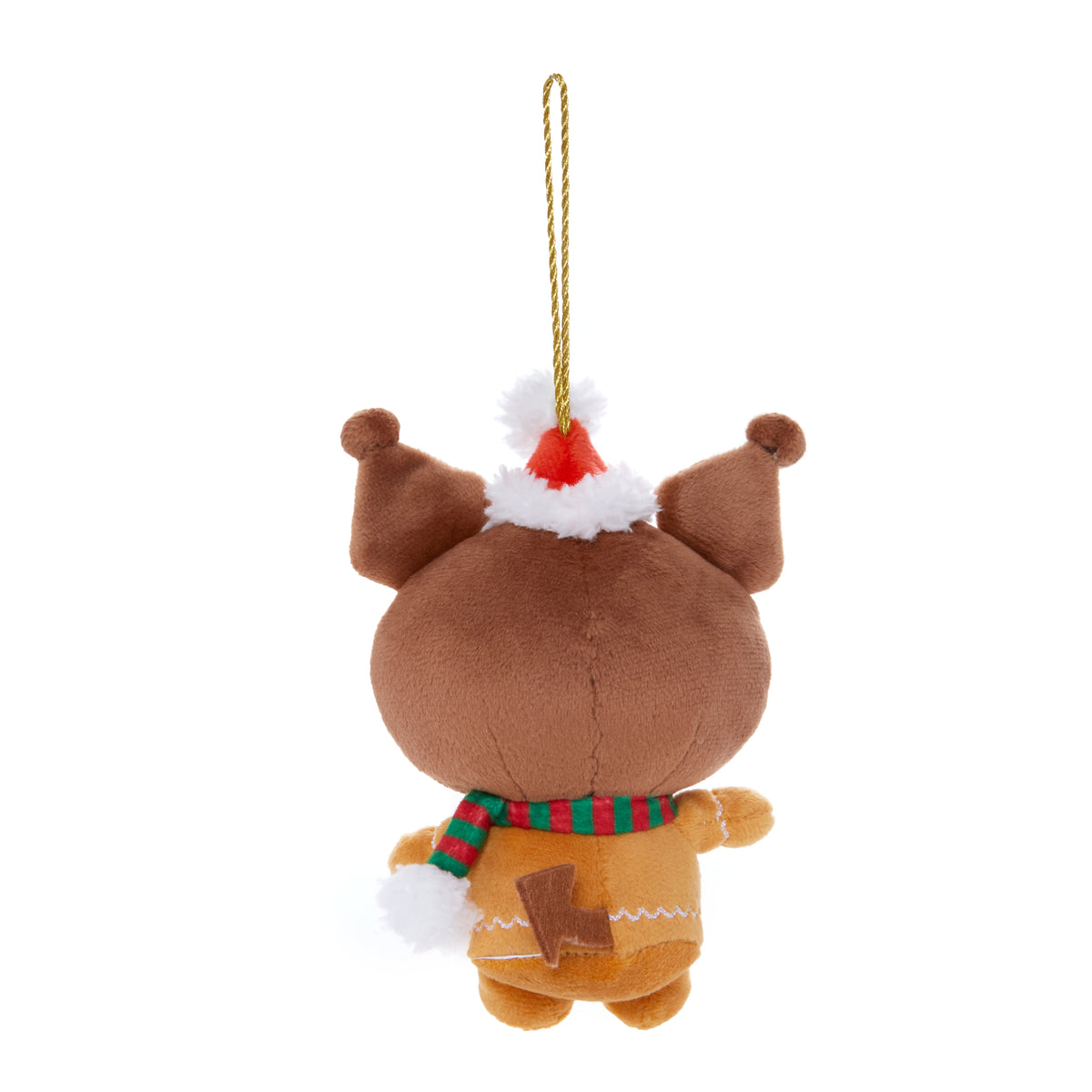 Kuromi Plush Ornament (Holiday Gingerbread Friends) Plush NAKAJIMA CORPORATION