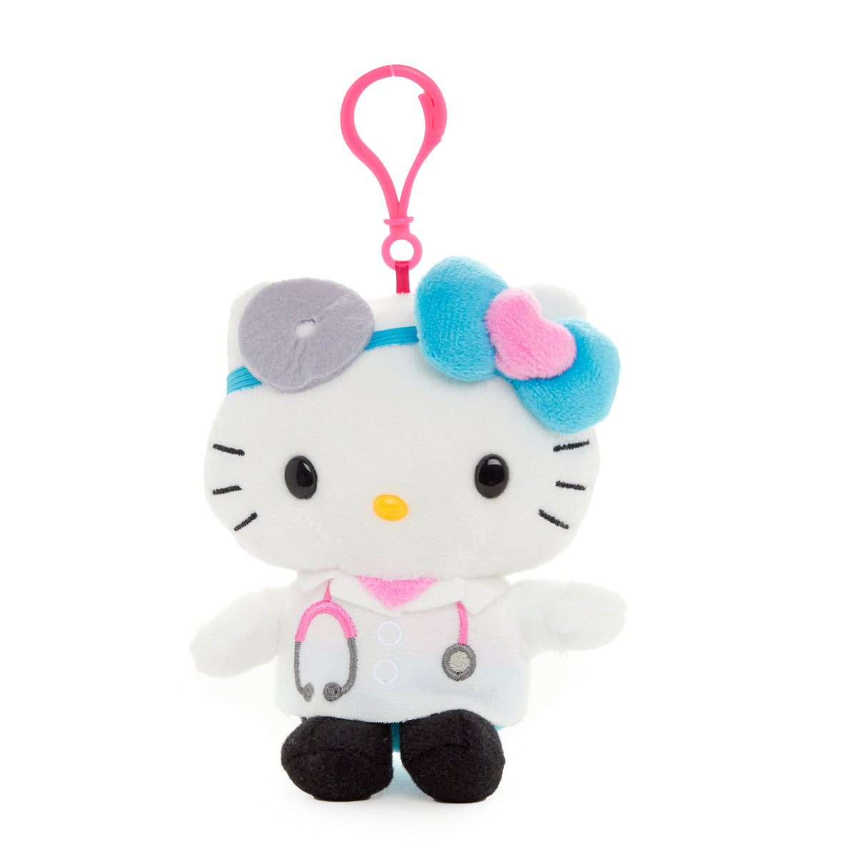 Hello Kitty Doctor Mascot Clip (Career Series) Accessory NAKAJIMA CORPORATION