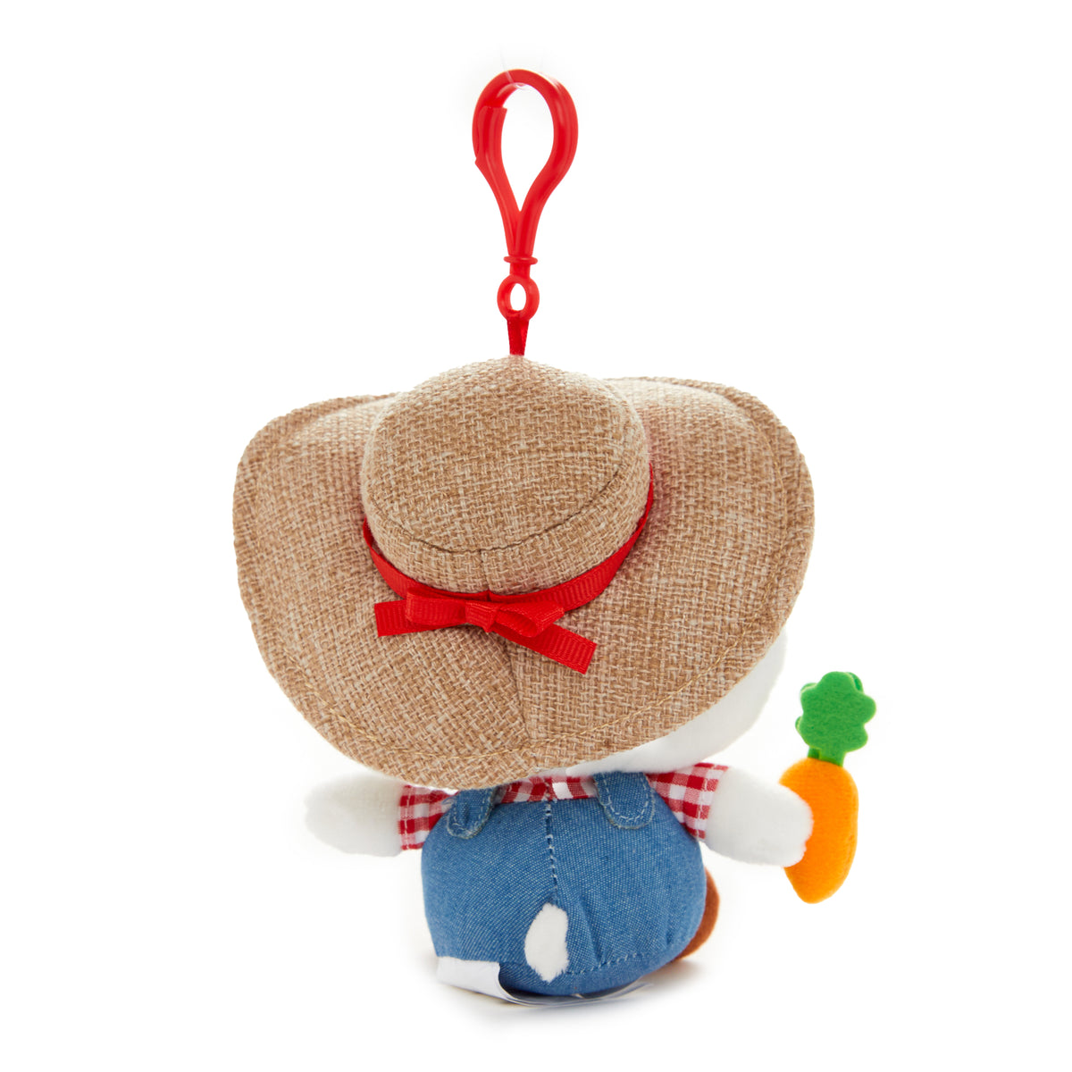 Hello Kitty Farmer Mascot Clip (Careers Series) Accessory NAKAJIMA CORPORATION