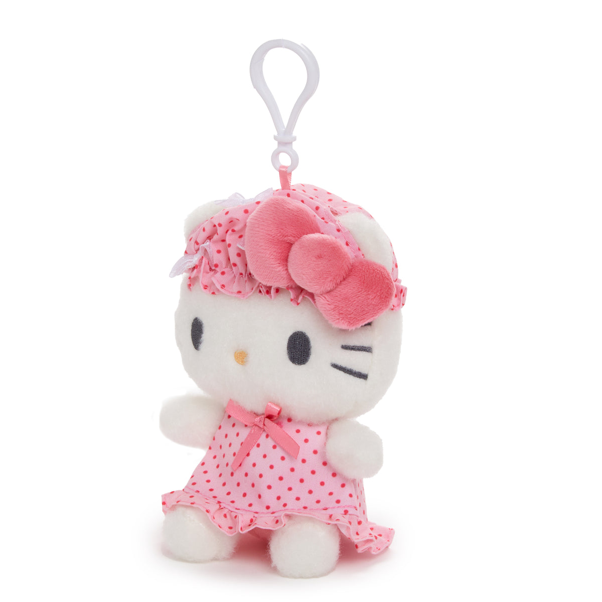 Hello Kitty Plush Mascot Clip (Nightcap Series) Plush NAKAJIMA CORPORATION