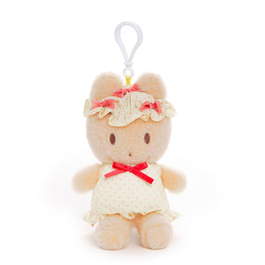Marron Cream Plush Mascot Clip (Nightcap Series) Plush NAKAJIMA CORPORATION