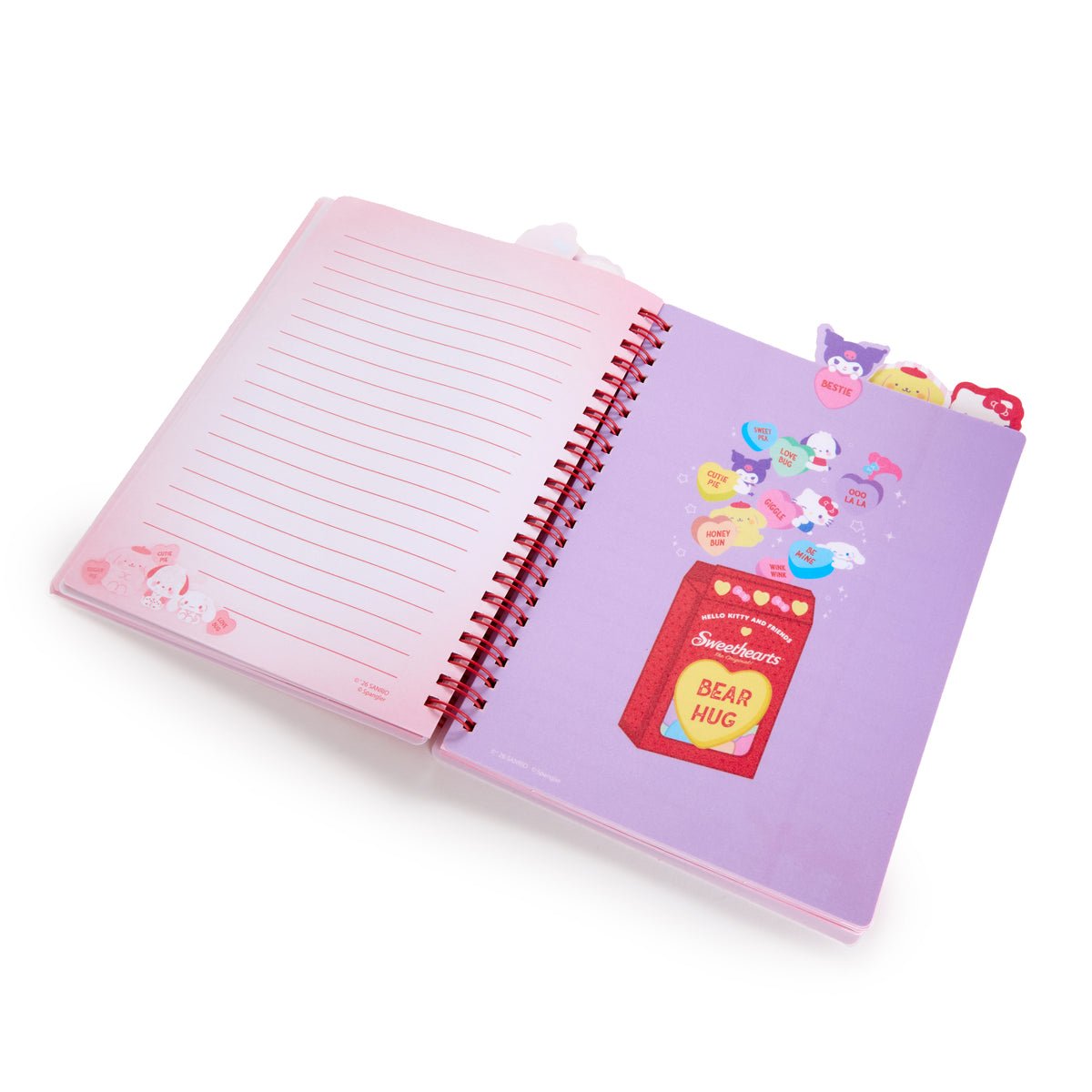 Hello Kitty and Friends x Sweethearts Red Tab Journal