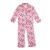 Hello Kitty Holiday Snowman 2-pc Loungewear Set (Pink) Apparel BIOWORLD