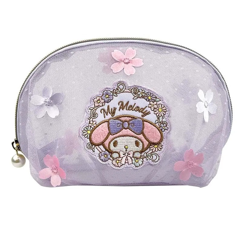 My Melody Zipper Pouch (Floral Garden Party Series) Bags Global Original   