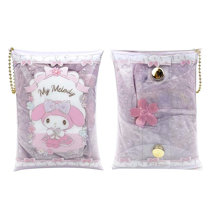 My Melody Reusable Mesh Tote (Floral Garden Party Series) Bags Global Original   