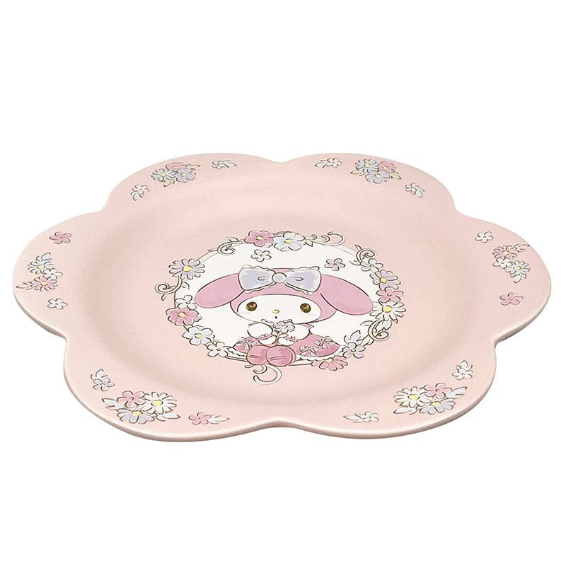 My Melody Ceramic Plate (Floral Garden Party Series) Home Goods Global Original   