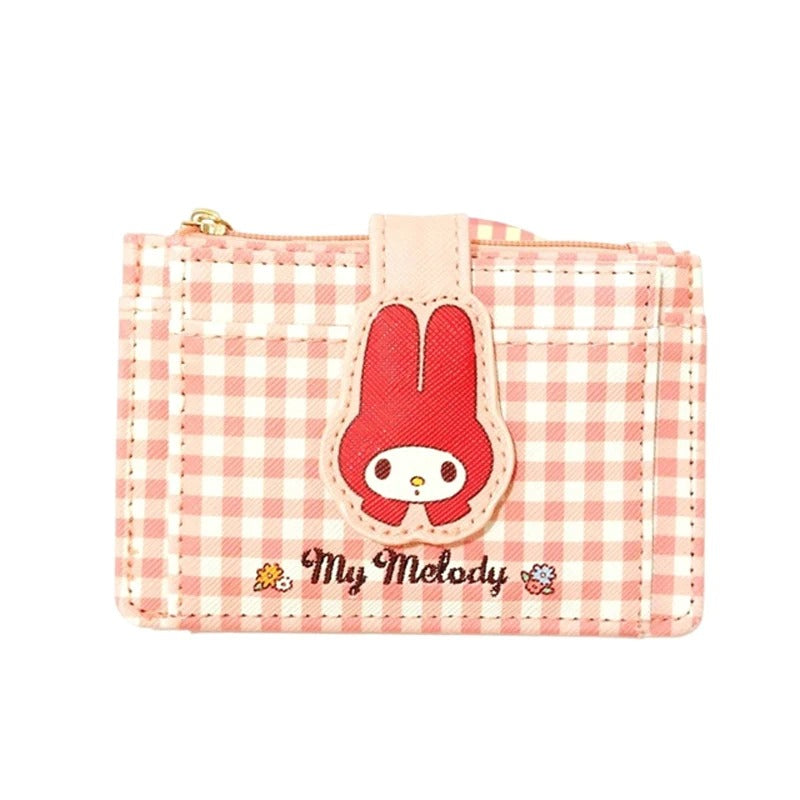My Melody Card Case (Red Classic Gingham Series) Accessory Global Original   