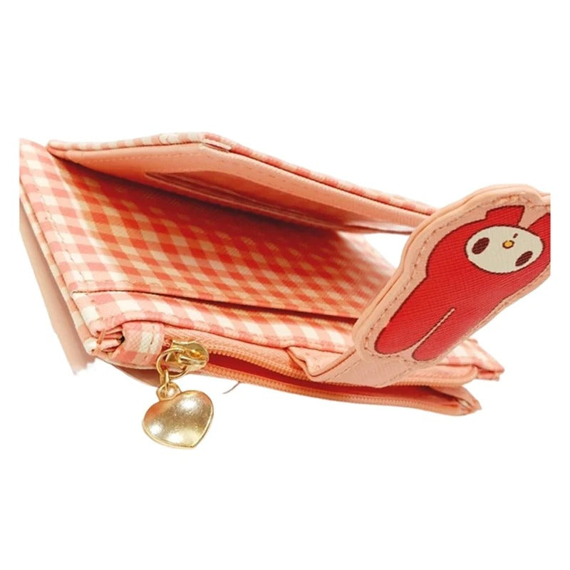My Melody Card Case (Red Classic Gingham Series) Accessory Global Original   
