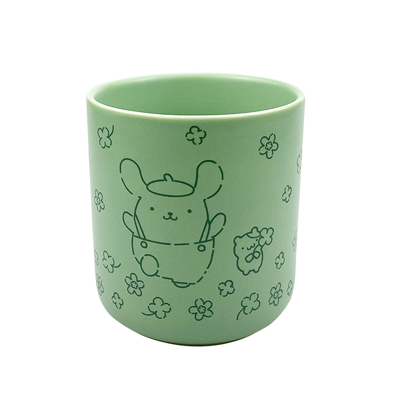 Pompompurin Ceramic Cup (Lucky Clover Series) Home Goods Global Original   