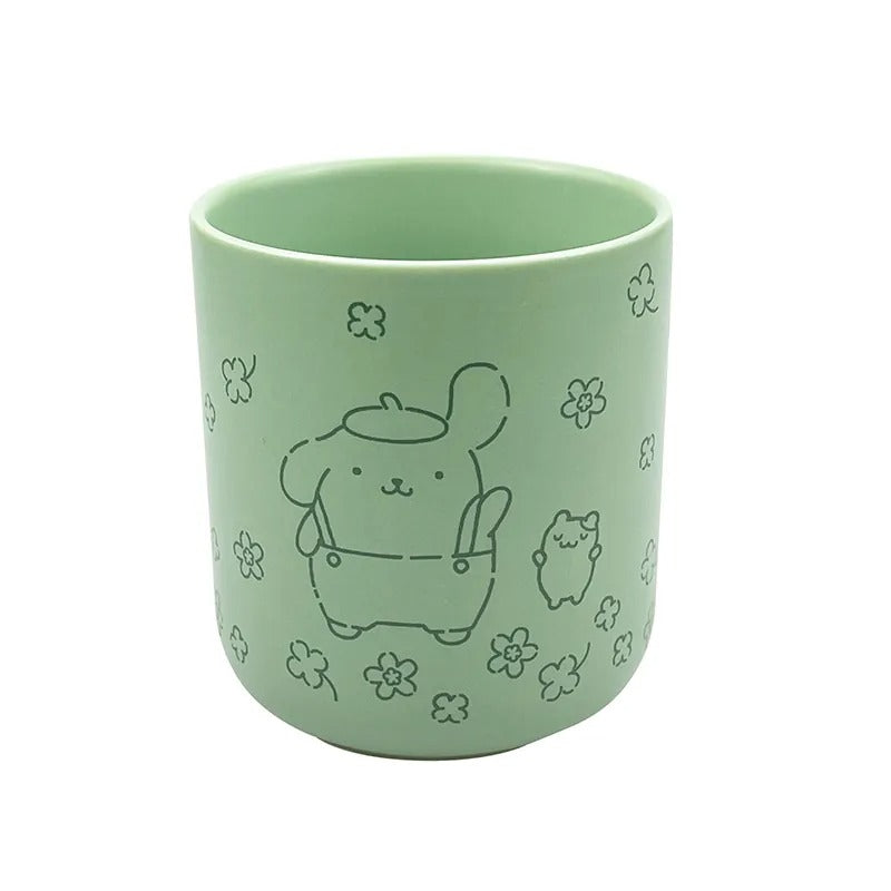 Pompompurin Ceramic Cup (Lucky Clover Series) Home Goods Global Original   