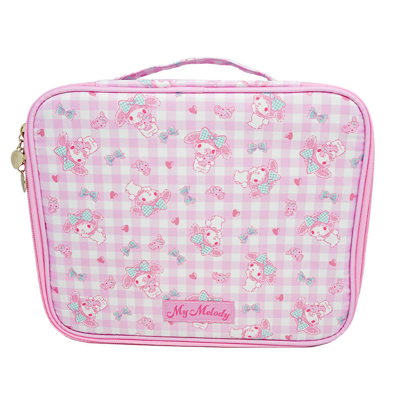 My Melody Gingham Cosmetic Travel Case Bags Global Original   