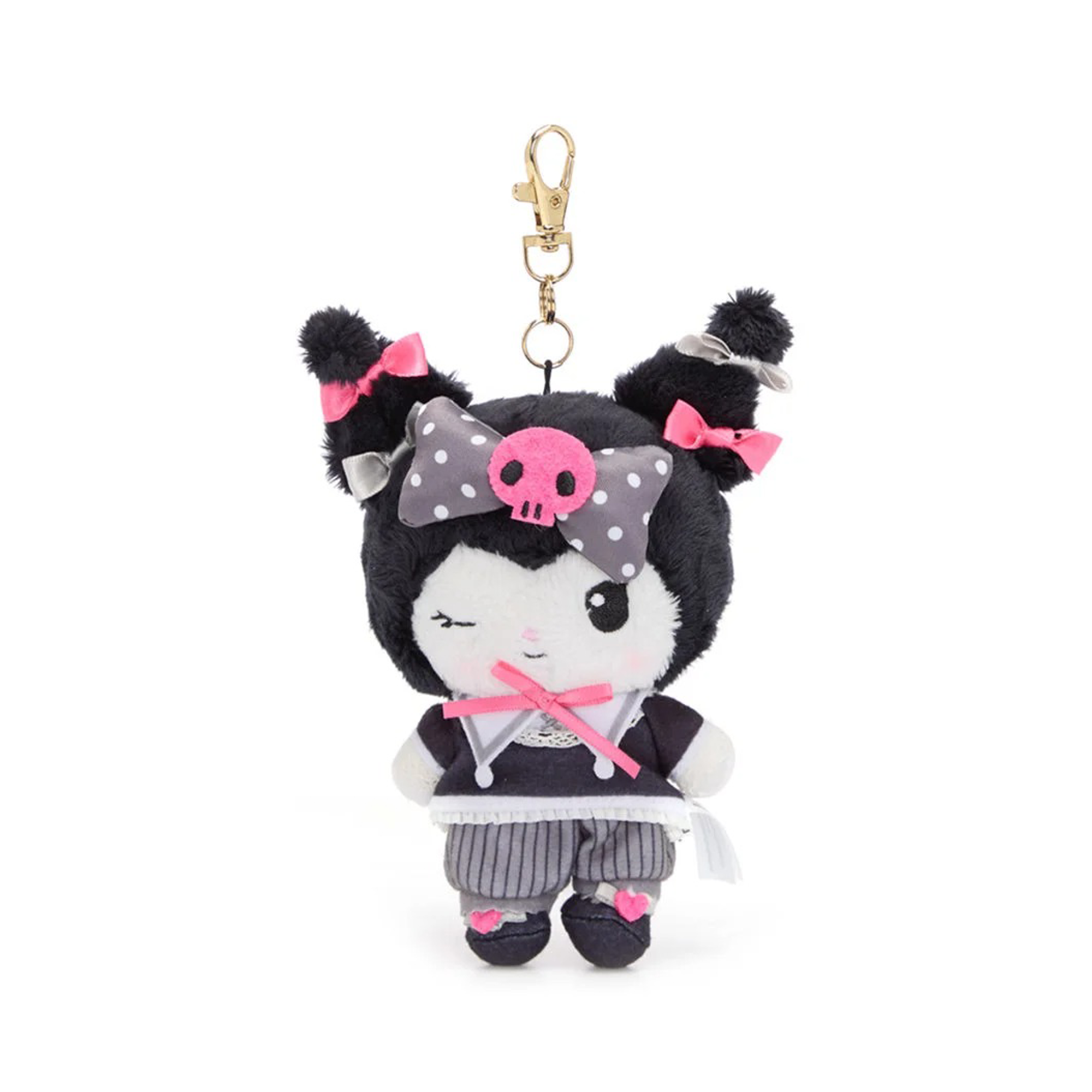 Kuromi Winking Plush Mascot (Dainty Doll Series) Plush Global Original   