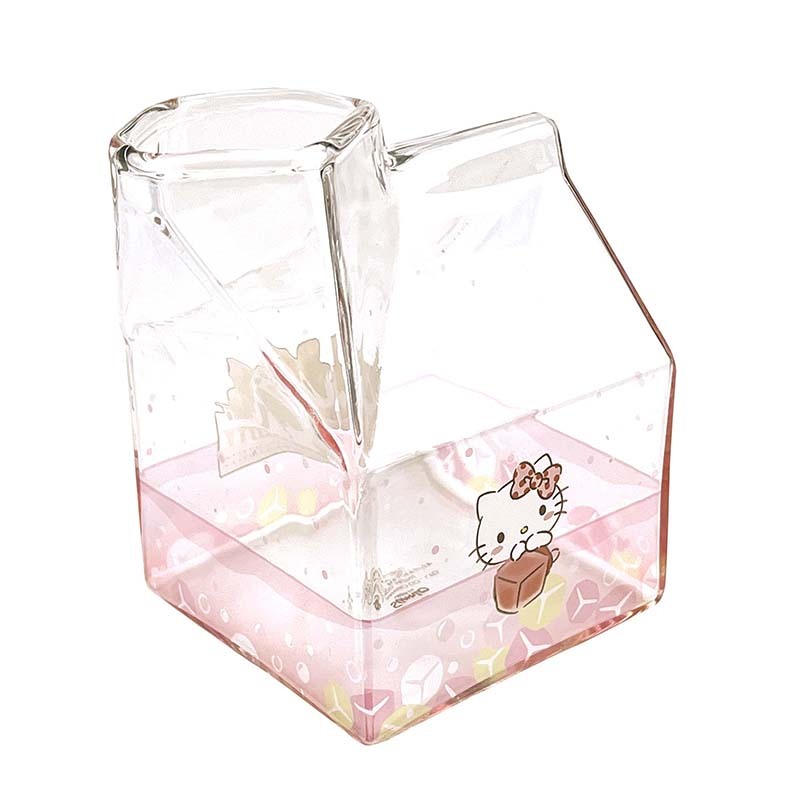 Hello Kitty and Friends Frosted Glass Cup