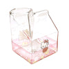 Hello Kitty Kawaii Glass Milk Carton Cup Home Goods Global Original   