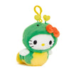 Hello Kitty Caterpillar Plush Mascot Clip (Love Bug Series) Plush NAKAJIMA CORPORATION
