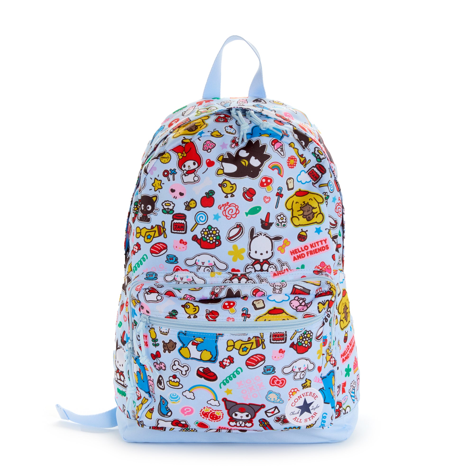 hello kitty baby blue backpack Kitty Kuromi 16 Chenille Plush Our Mackenzie Critter Backpack keeps it all organized with side pockets 15" Hello Kitty & Friends
