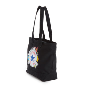 DROPS 4/15-4/20 - Converse x Hello Kitty and Friends Canvas Tote Bag (Black) Bags HADDAD