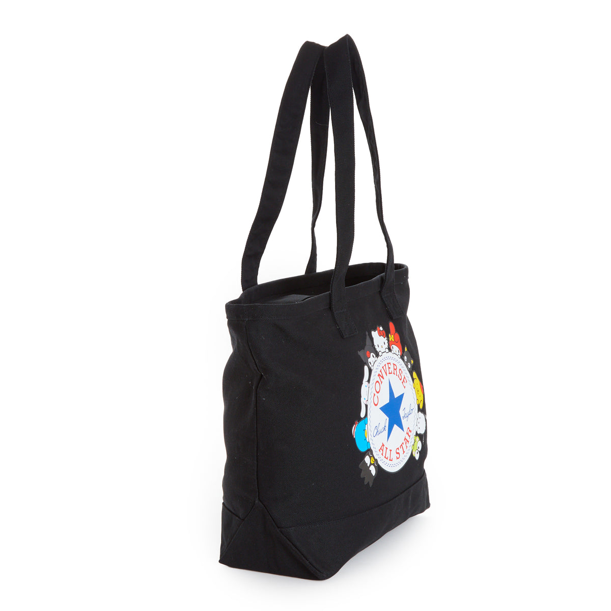 DROPS 4/15-4/20 - Converse x Hello Kitty and Friends Canvas Tote Bag (Black) Bags HADDAD