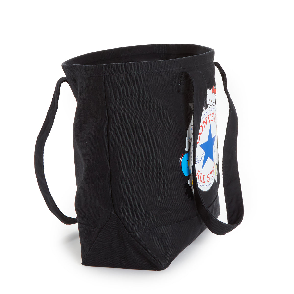 DROPS 4/15-4/20 - Converse x Hello Kitty and Friends Canvas Tote Bag (Black) Bags HADDAD