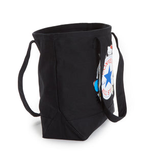 DROPS 4/15-4/20 - Converse x Hello Kitty and Friends Canvas Tote Bag (Black) Bags HADDAD