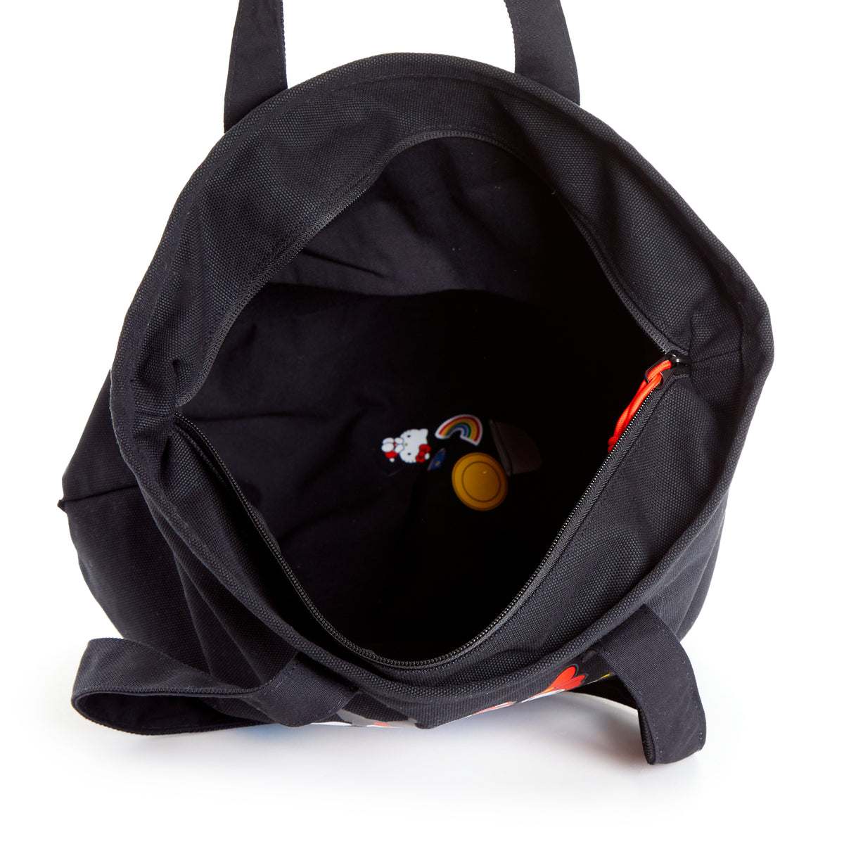 DROPS 4/15-4/20 - Converse x Hello Kitty and Friends Canvas Tote Bag (Black) Bags HADDAD