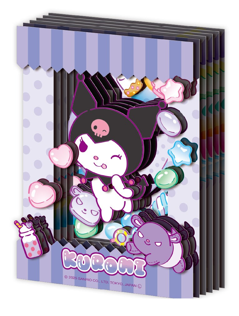 Kuromi Ensky Paper Shadow Art Mini (SA-M05) Toys&Games BANDAI AMERICA