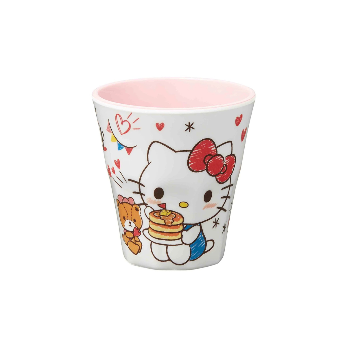Hello Kitty Snack Time Melamine Cup Home Goods CLEVER IDIOTS   