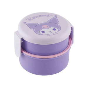 Kuromi Round Bento Box Home Goods CLEVER IDIOTS   
