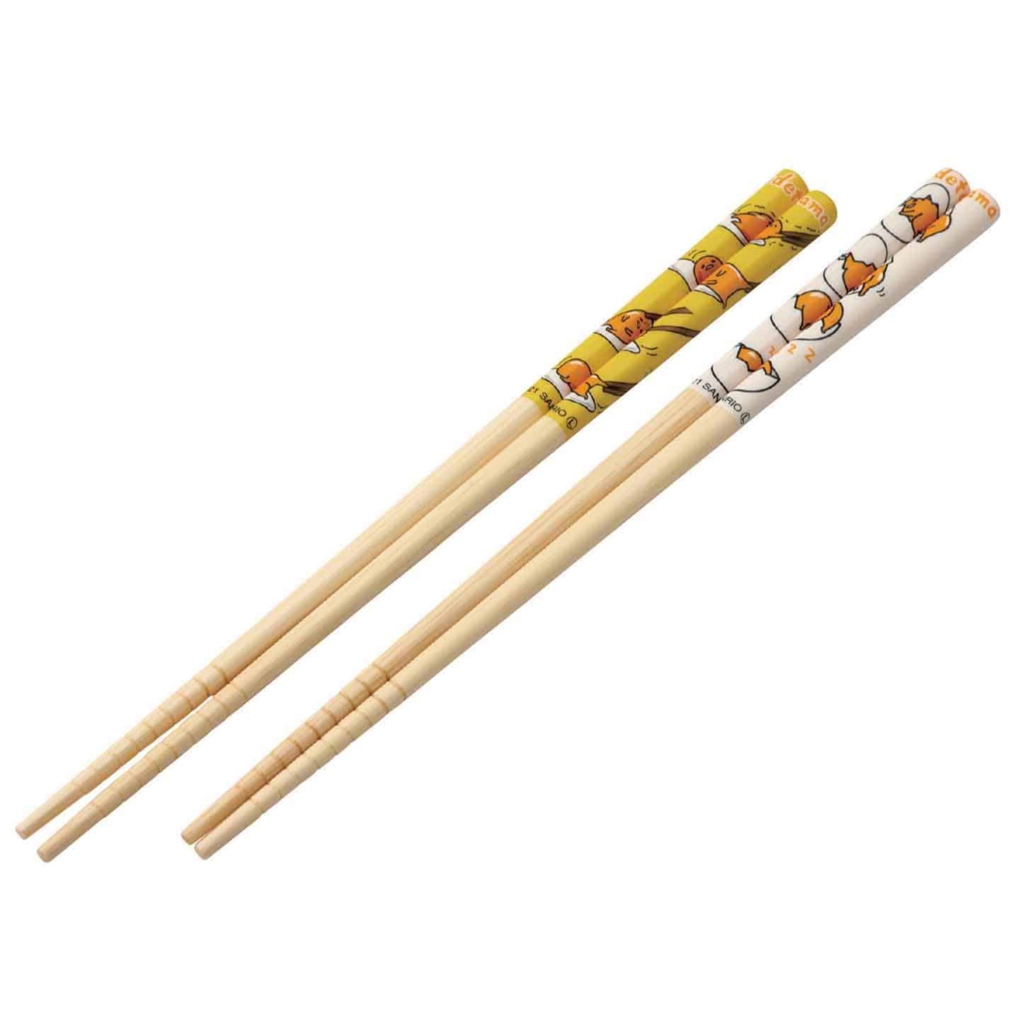 Gudetama Bamboo Chopsticks (Set of 2) Home Goods CLEVER IDIOTS   
