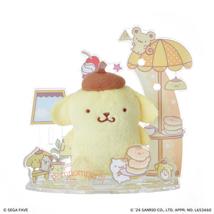 Pompompurin Mini Plush & Acrylic Stand Set (Nuikatsu Plushie Life Series) Toys&Games Sega Fave Corporation