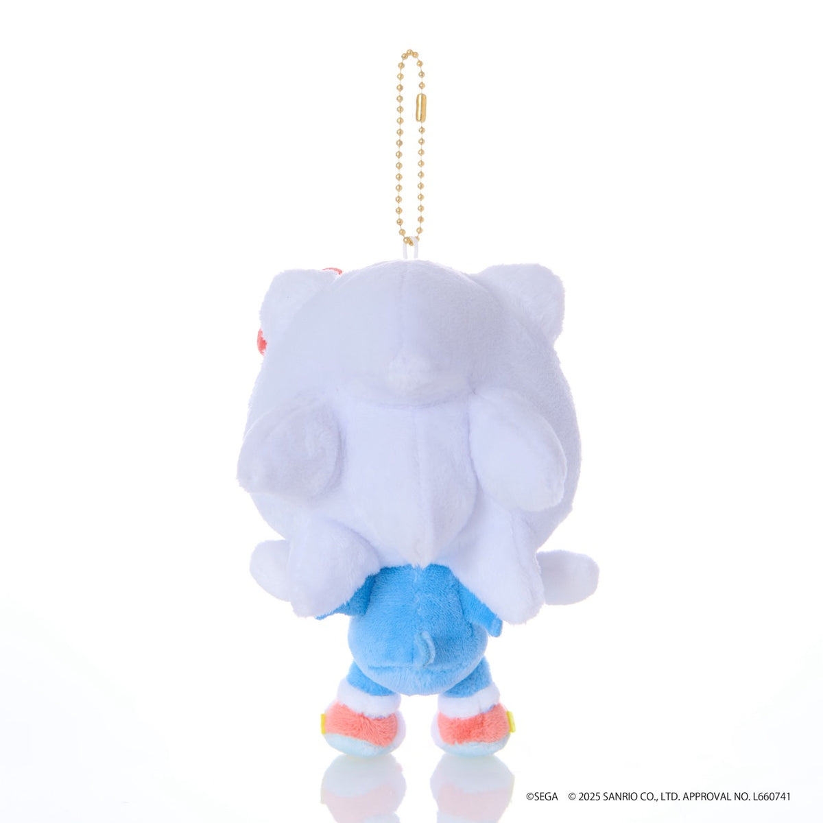 SONIC & FRIENDS x Hello Kitty and Friends Plush Mascot Keychain (Sonic x Hello Kitty) Accessory Sega Fave Corporation