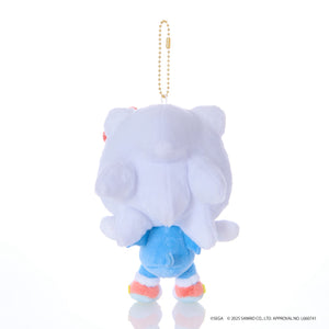 SONIC & FRIENDS x Hello Kitty and Friends Plush Mascot Keychain (Sonic x Hello Kitty) Accessory Sega Fave Corporation