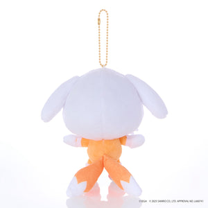 SONIC & FRIENDS x Hello Kitty and Friends Plush Mascot Keychain (Tails x Cinnamoroll) Accessory Sega Fave Corporation