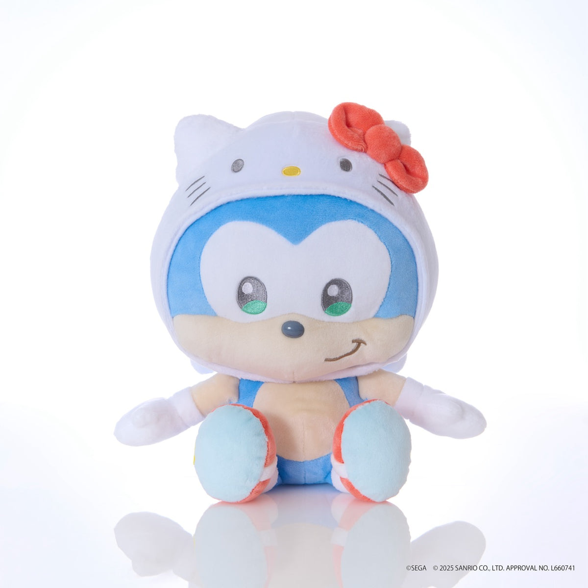 SONIC & FRIENDS x Hello Kitty and Friends 8" Plush (Sonic x Hello Kitty) Plush Sega Fave Corporation