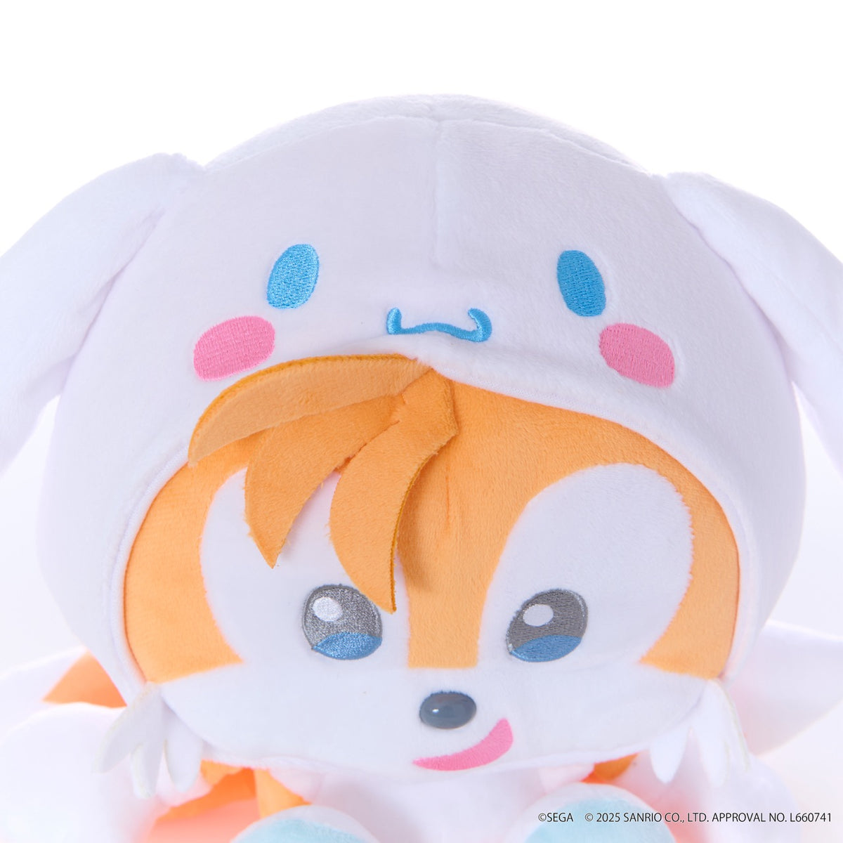 SONIC & FRIENDS x Hello Kitty and Friends 8" Plush (Tails x Cinnamoroll) Plush Sega Fave Corporation