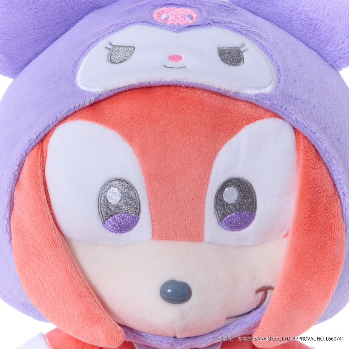 SONIC & FRIENDS x Hello Kitty and Friends 8" Plush (Knuckles x Kuromi) Plush Sega Fave Corporation