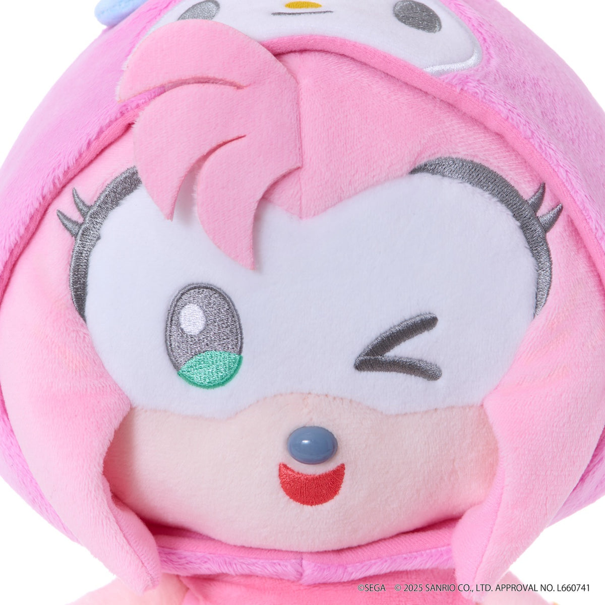 SONIC & FRIENDS x Hello Kitty and Friends 8" Plush (Amy x My Melody) Plush Sega Fave Corporation