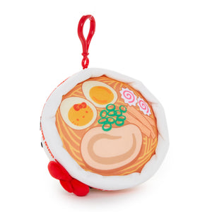 Hello Kitty Ramen Plush Mascot Clip Accessory NAKAJIMA CORPORATION