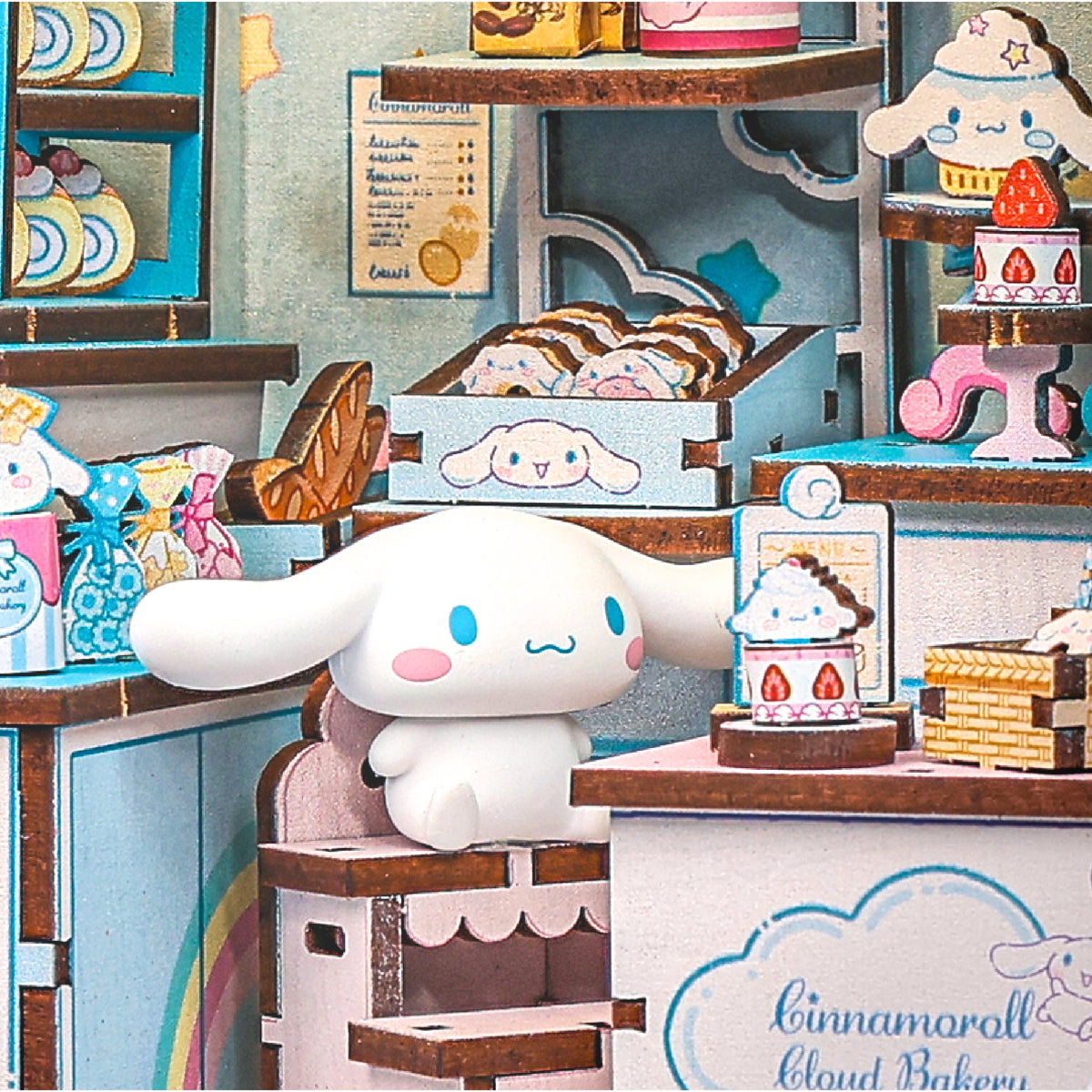 Cinnamoroll Cloud Bakery DIY Book Nook Kit Toys&Games HANDS CRAFT