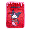 Kuromi Throw Blanket (Strawberry Treat Series) Home Goods NAKAJIMA CORPORATION